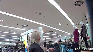 GORGEOUS CZECH CUTIE IS SEDUCED IN THE SUPERMARKET AND POKED IN POV