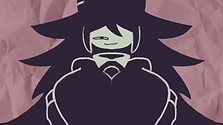 Miss Circle bangs the group in hentai game?