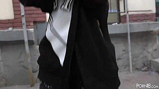 Chrissy Fox goes wild in public