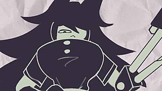 Miss Circle bangs the group in hentai game?