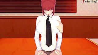 wanna see Makima banging in free pov from Chainsaw Man on Sheer?