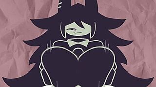 Miss Circle basztatja a bandát a hentai játékban?