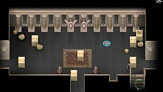 Playing through Lust Epidemic part 15, watching the rough assfucking scenes