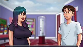 summertime saga 153 features teen cartoon adventure with small tits