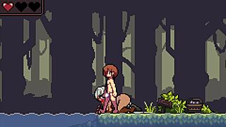 i livin with the tribu and their huge curvy tits in this hentai game