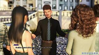 in lust academy ep 3, cute girl 3some big cock