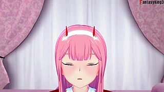 Zero Two's Hard Sex in POV Fantasy.