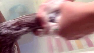 Petite Blonde Step Sister Seduces Step Brother in Bathroom