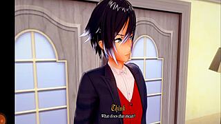 I meet the hellhound girl in HG Champion of Realms P6.