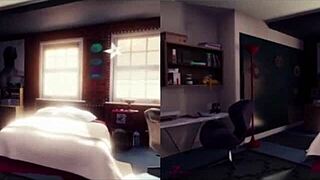 Whoa! Aunt Cass in wild 3D VR hentai action, unbelievable!