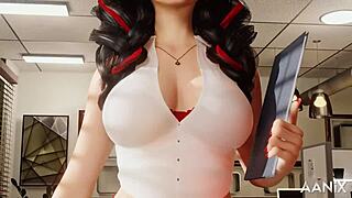 What if Bayonetta gets interracial in this 3d cartoon hentai?