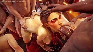 Apex legends sfm compilation features cartoon characters in anime style with sound in uhd 4k