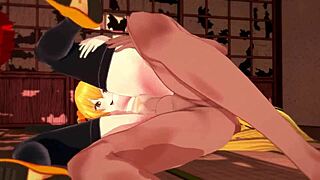 Sexy Hatsune Miku Gets Creampied In Halloween 3D Hentai Fuck!