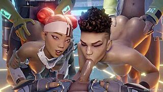 Apex legends sfm compilation features cartoon characters in anime style with sound in uhd 4k