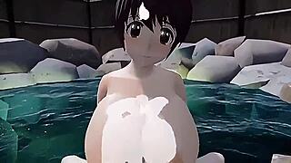 shota, do you cum on big sister's tits three times?