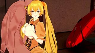 Sexy Hatsune Miku Gets Creampied In Halloween 3D Hentai Fuck!