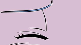 Bulma teases Vegeta with huge tits and deep throat action in this uncensored hentai cartoon.