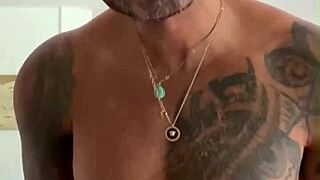 Muscular hunk Viktor rom goes solo in gay film