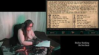 What's the naked secret behind the old clock in part 5 of this bbw game?