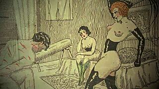 Vintage Erotic Drawings Collection