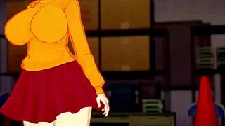 does velma dinkley solve the mystery with her tight pussy?