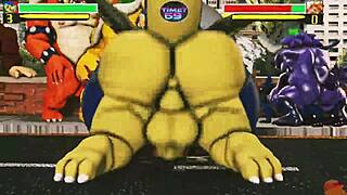 Compilation of Moonwulf's furry animations and orgies