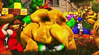 Compilation of Moonwulf's furry animations and orgies