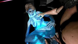 Cortana loves my dick in this 3D hentai uncensored SFM, showing off her big tits and ass