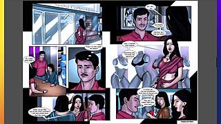 3D animated Indian porn comic with a hot shopping scene