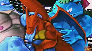 Compilation of Moonwulf's furry animations and orgies