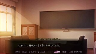 i'm guiding somoya otoha in this hentai game epilogue