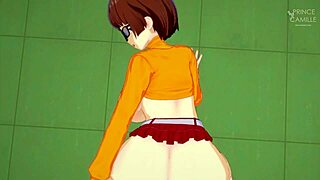 does velma dinkley solve the mystery with her tight pussy?