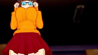 does velma dinkley solve the mystery with her tight pussy?