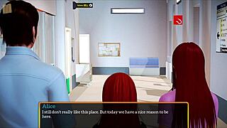 my new family gets intimate in hentai style