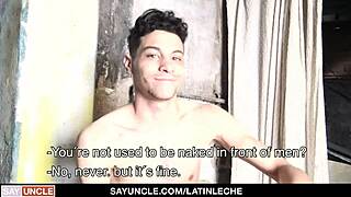 hiring strong boy danny for construction, ends with blowjob