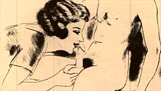 Vintage Erotic Illustration Brings Retro Heat, Oh My!