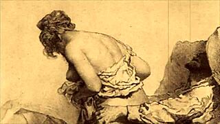 check out this cool vintage erotic illustration from way back