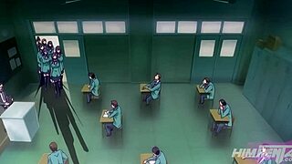 This orgy scene with classmate is wild in anime hentai