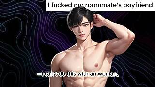 i sucked my roommate's straight boyfriend's cock in this gay story