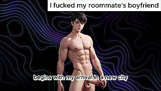 i sucked my roommate's straight boyfriend's cock in this gay story