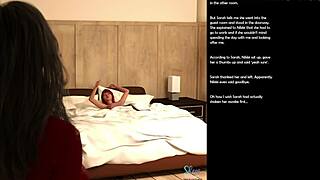 In this 3d cartoon hentai anime episode 17, watch the small 18+ gesture leading to intense sex.