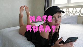 Young 18+ Hentai Girl Misses Good Fucking with Pretty Feet