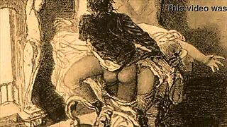 check out this cool vintage erotic illustration from way back