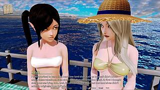 See how it is to have multiple women in a single hotel room in this Hentai game