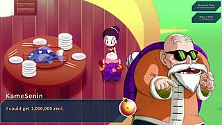 kame paradise 2 - chi chi jerks roshi with skilled hands