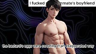 i sucked my roommate's straight boyfriend's cock in this gay story