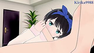 Ruka and Sumi, are you ready for that intense creampie in this hentai?