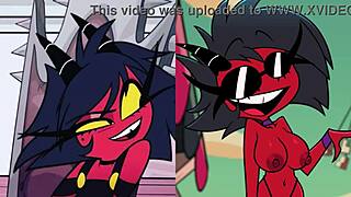 original cartoons versus naked versions comparison