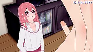 Ruka and Sumi, are you ready for that intense creampie in this hentai?