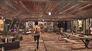 Chyler Leigh as Top Model in Fallout Fashion